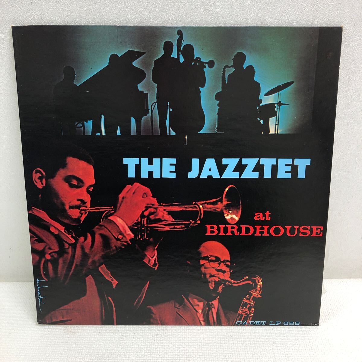 I0117C3 バードハウスのジャズテット THE JAZZTET AT BIRDHOUSE CADET JAZZ 20 LP レコード 音楽 ジャズ MJ-1011 国内盤 VICTOR