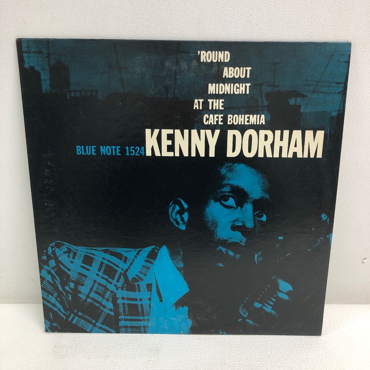 I0117C3 ケニー・ドーハム Kenny Dorham 'ROUND ABOUT MIDNIGHT AT THE CAFE BOHEMIA LP レコード BLUE NOTE 音楽 ジャズ JAZZ