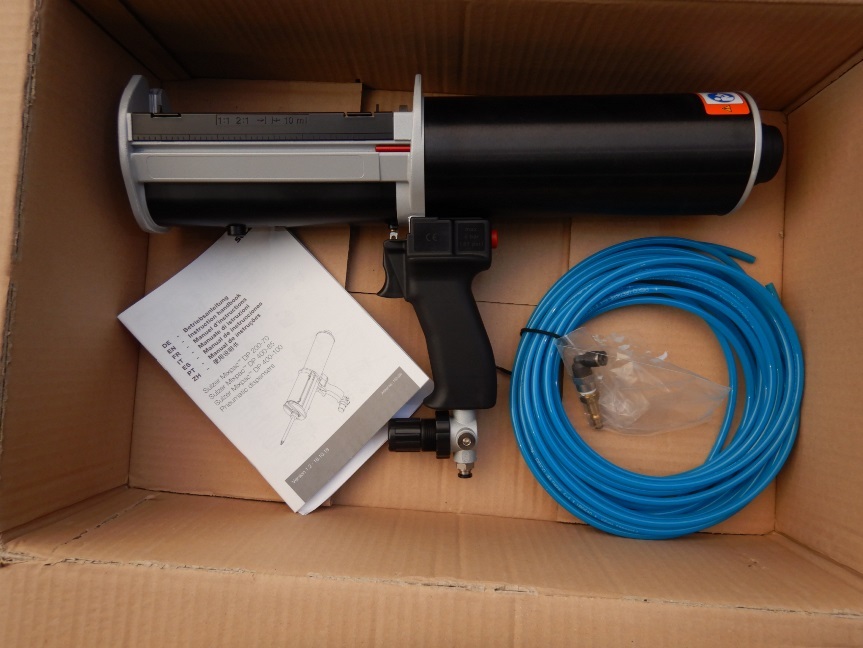即決税0円未使用保管品SULZER MIXPAC エア式2液ミキシングガン DP400-85 薬剤注入用