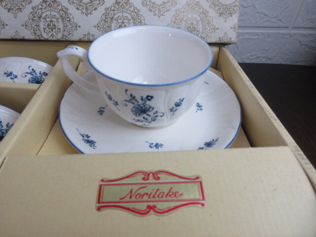 【Noritake/CRAFTONE】ノリタケ/カップ&ソーサー/6客揃/N88687 8700/ビンテージ_画像2