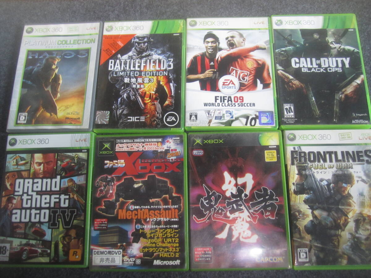 中古　XBOX3－4枚とXBOX-2枚