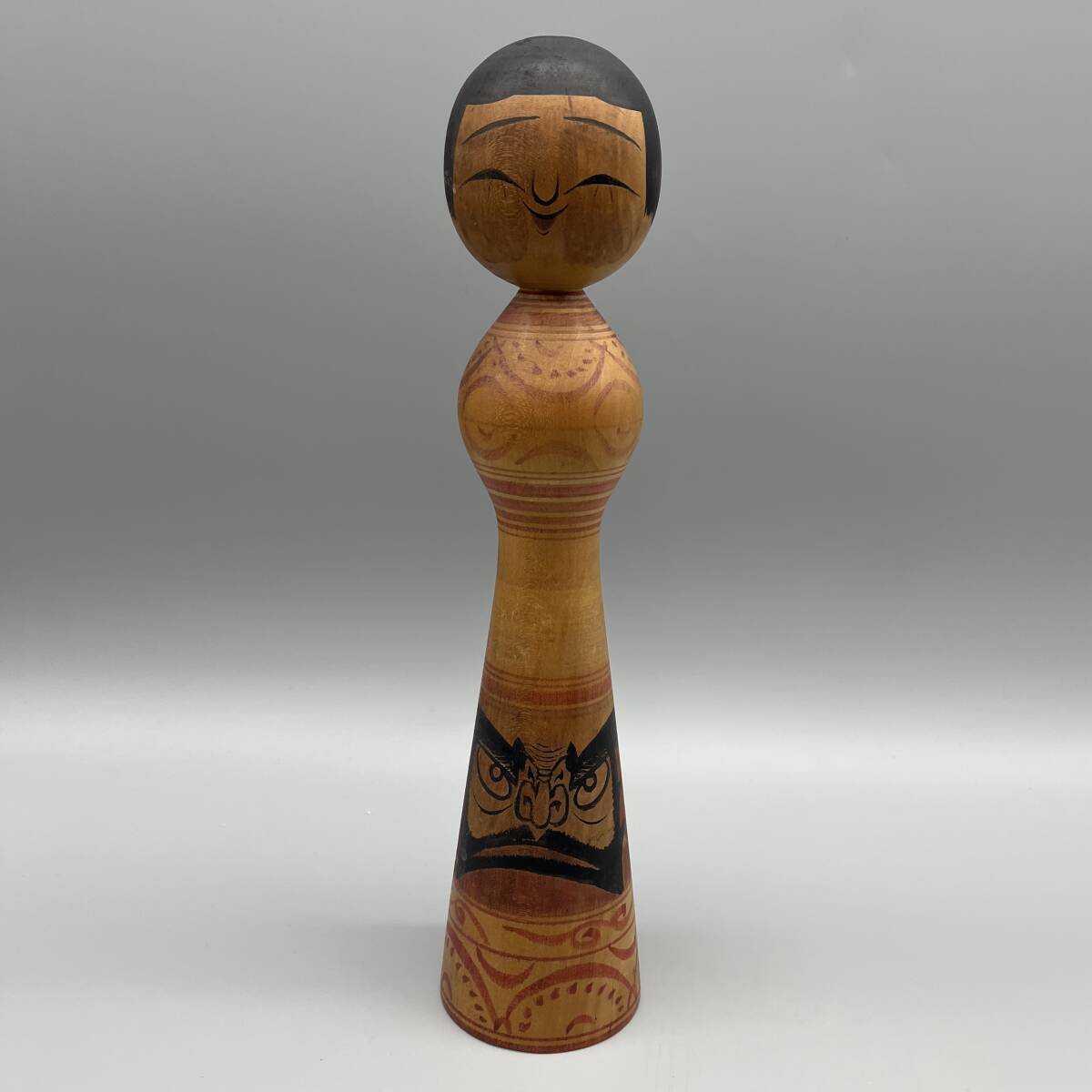 80 伝統こけし 盛秀太郎 18951986 津軽系 木形師居士 だるま絵 80 伝統こけし 盛秀太郎 18951986 津軽系 木形師居士 だるま絵