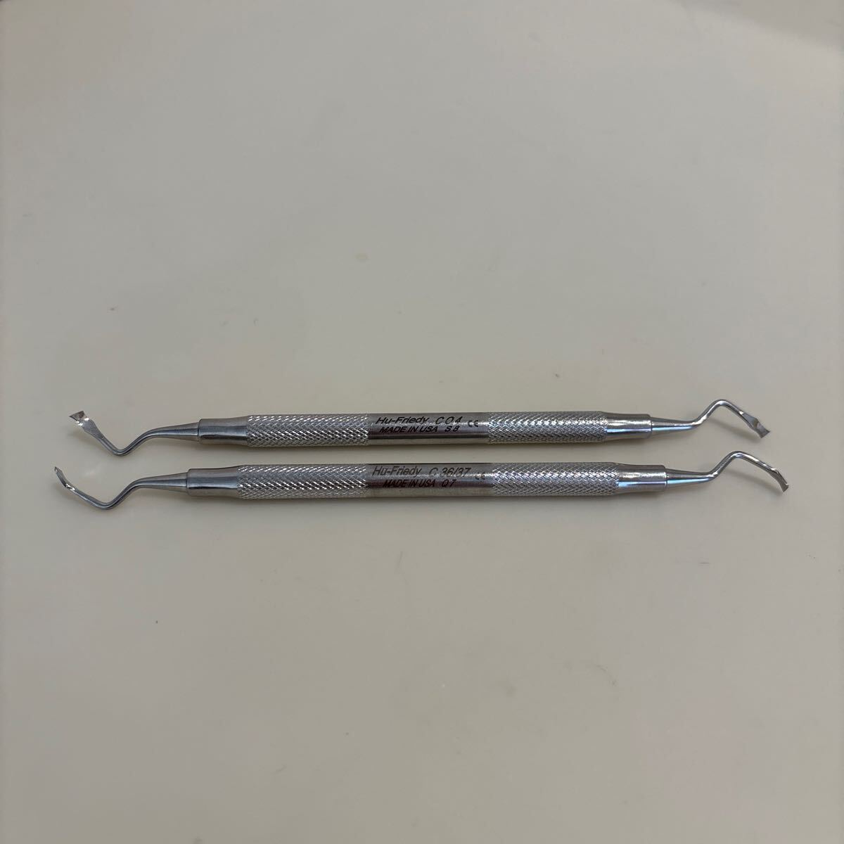 歯科器具　Hu-Friedy ペリオドンタル　チゼル２本まとめて　定価各7,600円 Made in USA