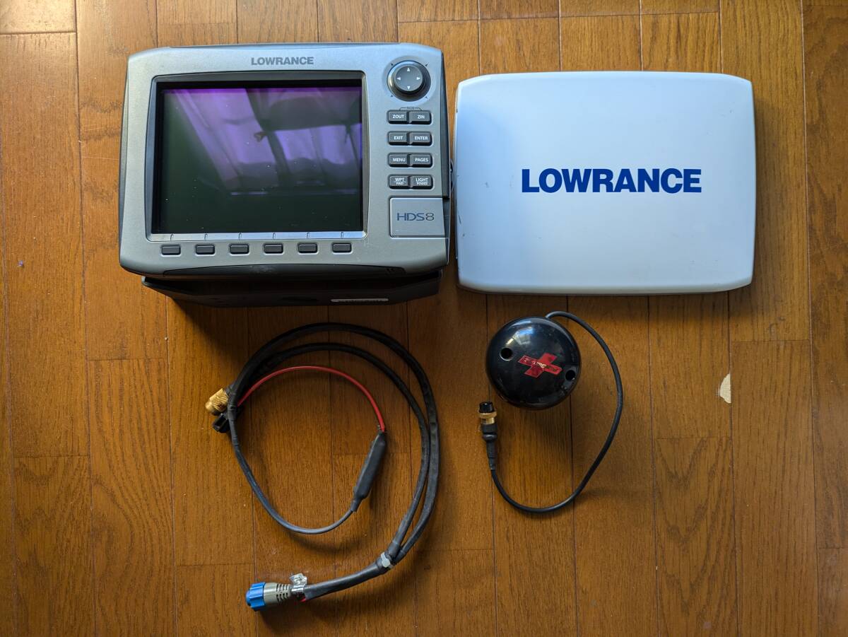 lowrance ローランス HDS８ 中古品