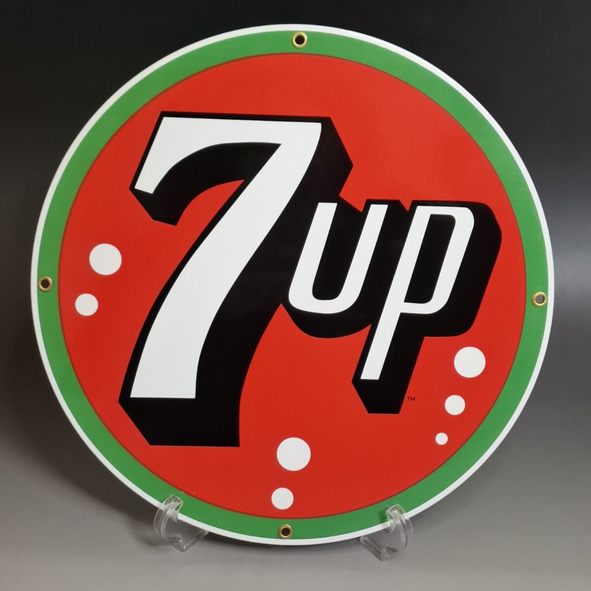★シブい存在感★7UP セブンアップ 看板 サイン ヴィンテージ ガレージ ☆シブい存在感☆7UP セブンアップ 看板 サイン ヴィンテージ