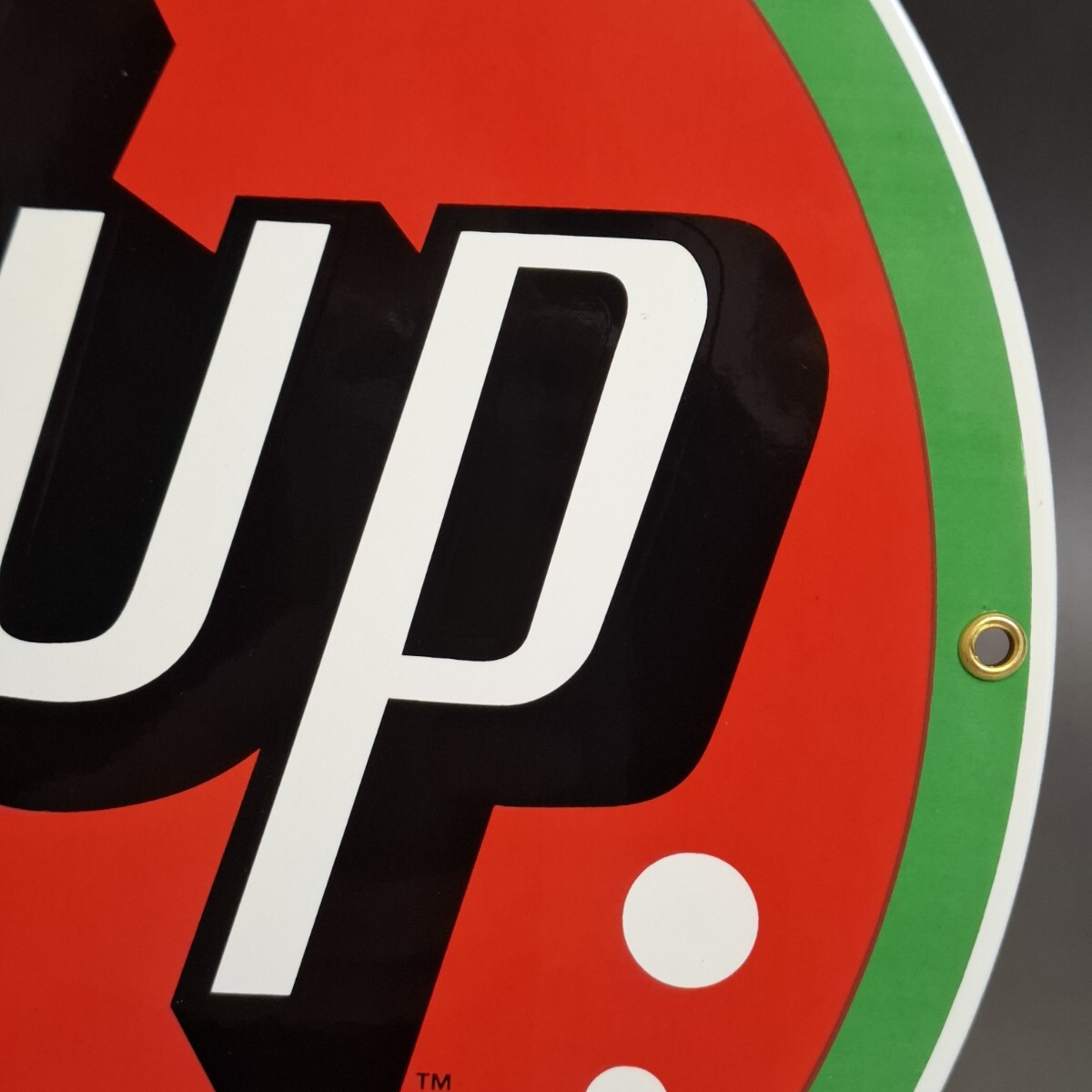 ★シブい存在感★7UP セブンアップ 看板 サイン ヴィンテージ ガレージ ☆シブい存在感☆7UP セブンアップ 看板 サイン ヴィンテージ