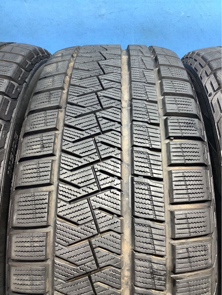 225/45R18 18年 ピレリ ICE ASIMMETRICO PLUS 中古タイヤ4本 スタッドレスタイヤ_画像3