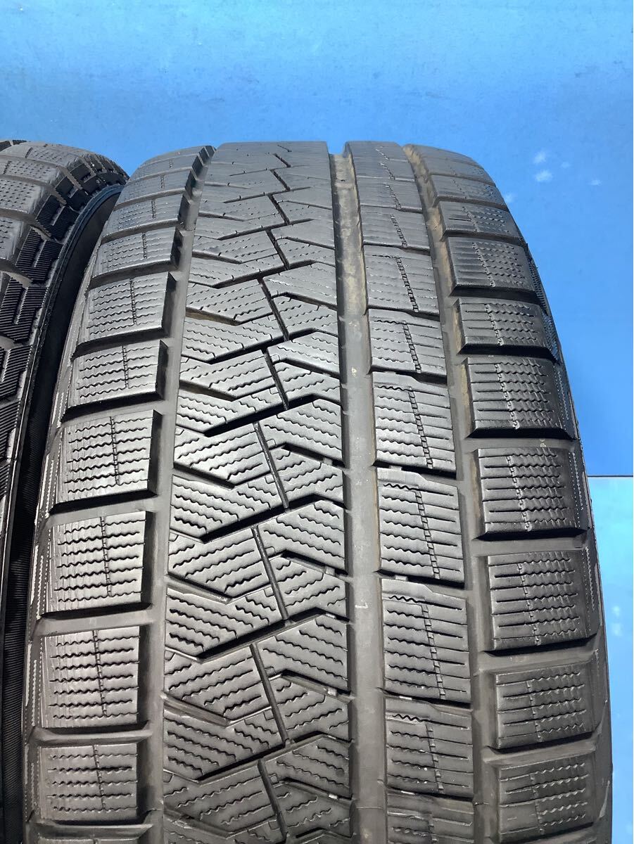 225/45R18 18年 ピレリ ICE ASIMMETRICO PLUS 中古タイヤ4本 スタッドレスタイヤ_画像5