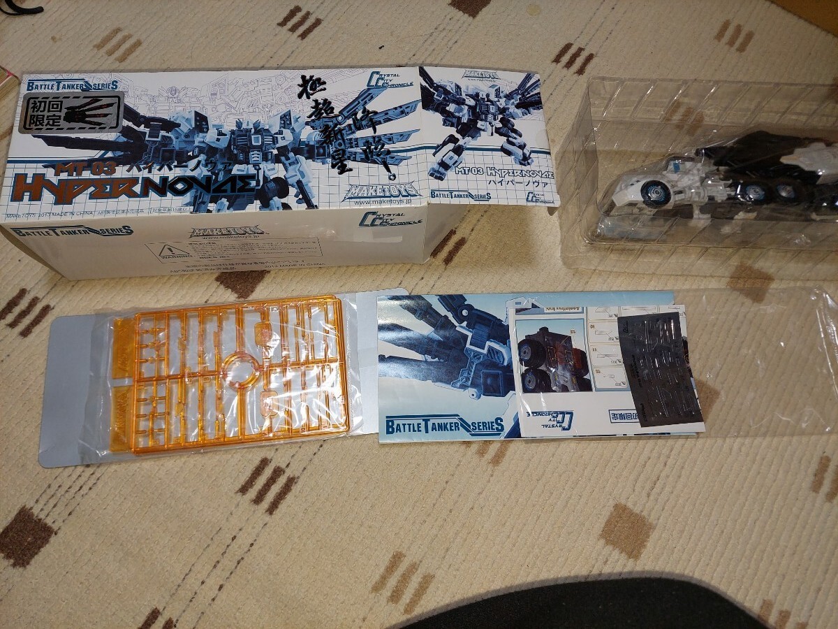  Transformer не стандартный MAKETOYS гипер- nova блистер нераспечатанный почти новый товар первый раз ограничение наружная коробка царапина есть 