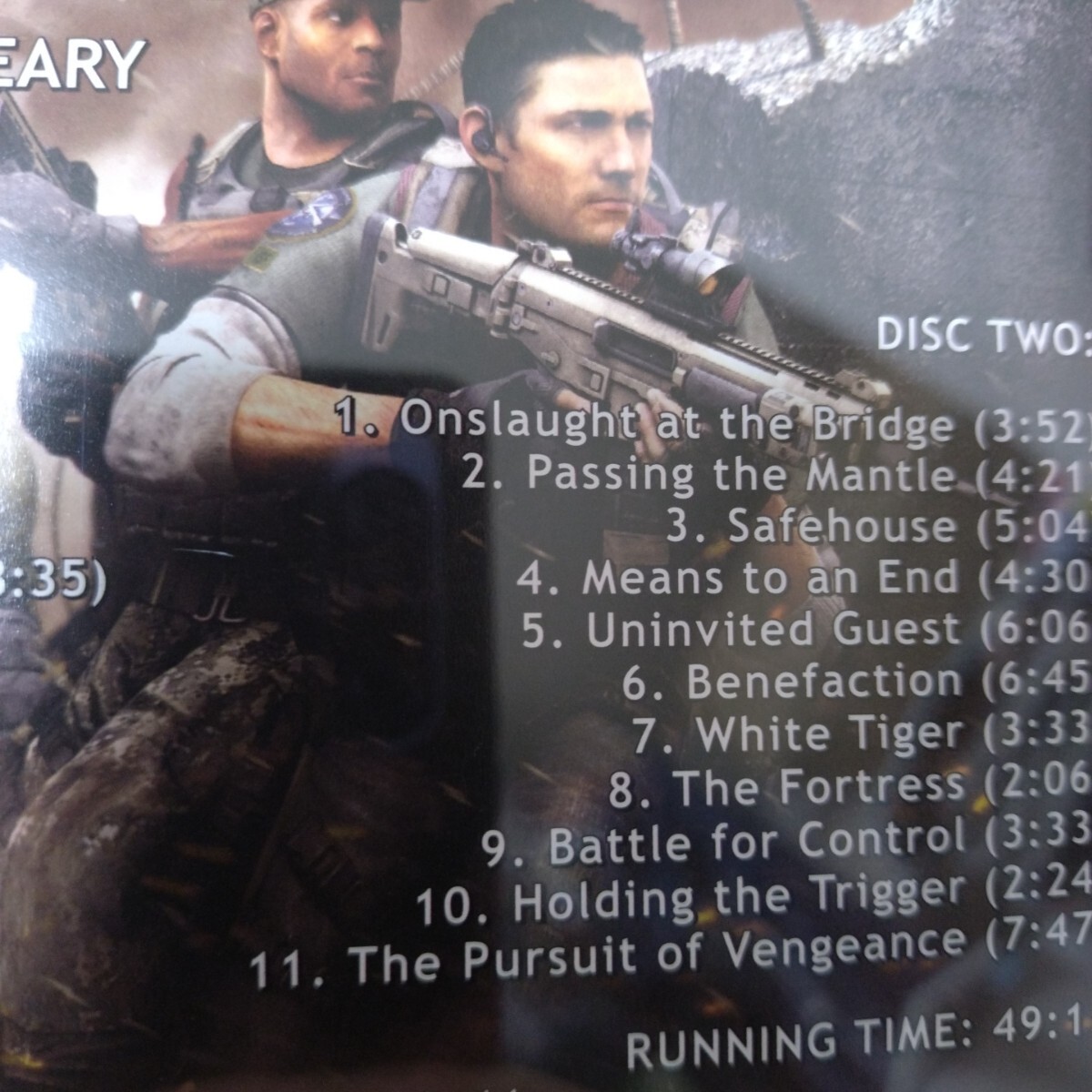 サントラ　SOCOM4 ベア・マクリアリー_画像3