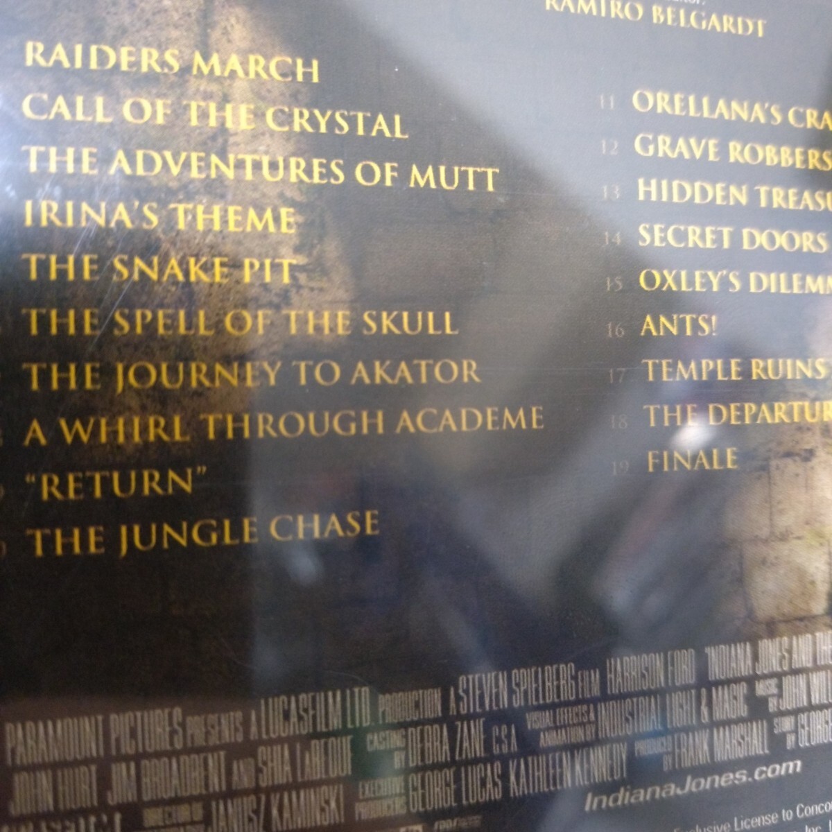 サントラ インディ・ジョーンズ クリスタル・スカルの王国 ジョン・ウィリアムズ_画像2