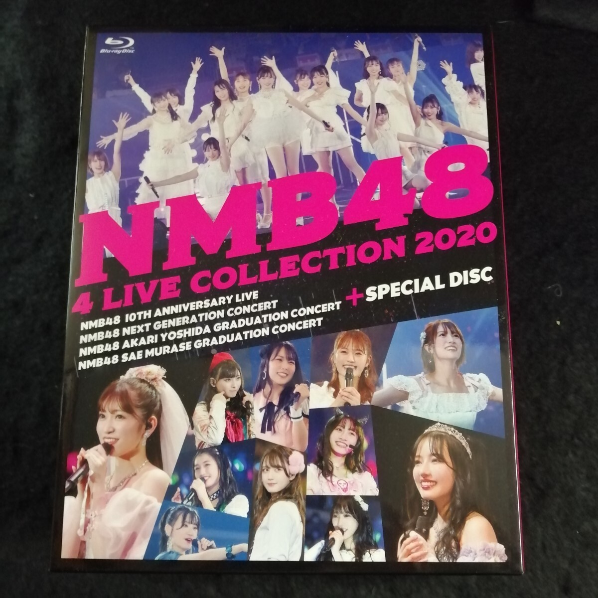 E01 中古Blu-ray　NMB48 4live collection 2020 ブルーレイ6枚組ボックス　10周年記念コンサート　吉田朱里　村瀬紗英