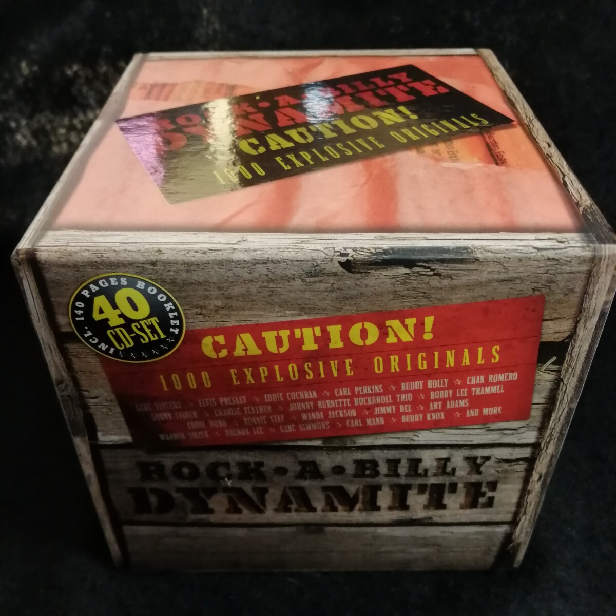 E01 中古CD ロカビリー オムニバス 40枚組ボックスセット E01 中古CD ロカビリー オムニバス 40枚組ボックスセット