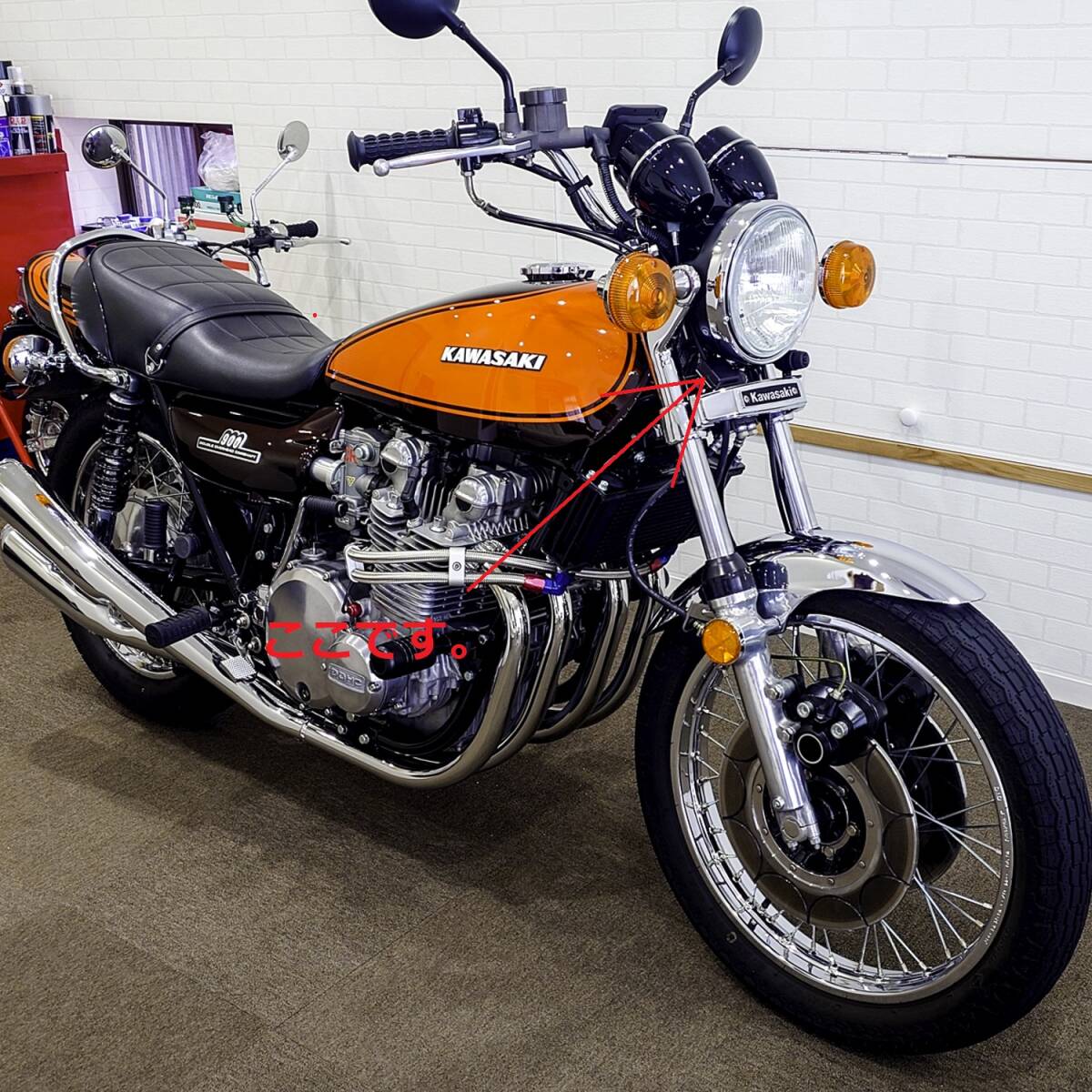 **ETC антенна установка крепление, опора Z1 Z2 KZ1000 KZ900 три кроме того, эмблема установка автомобильный новый VERSION **