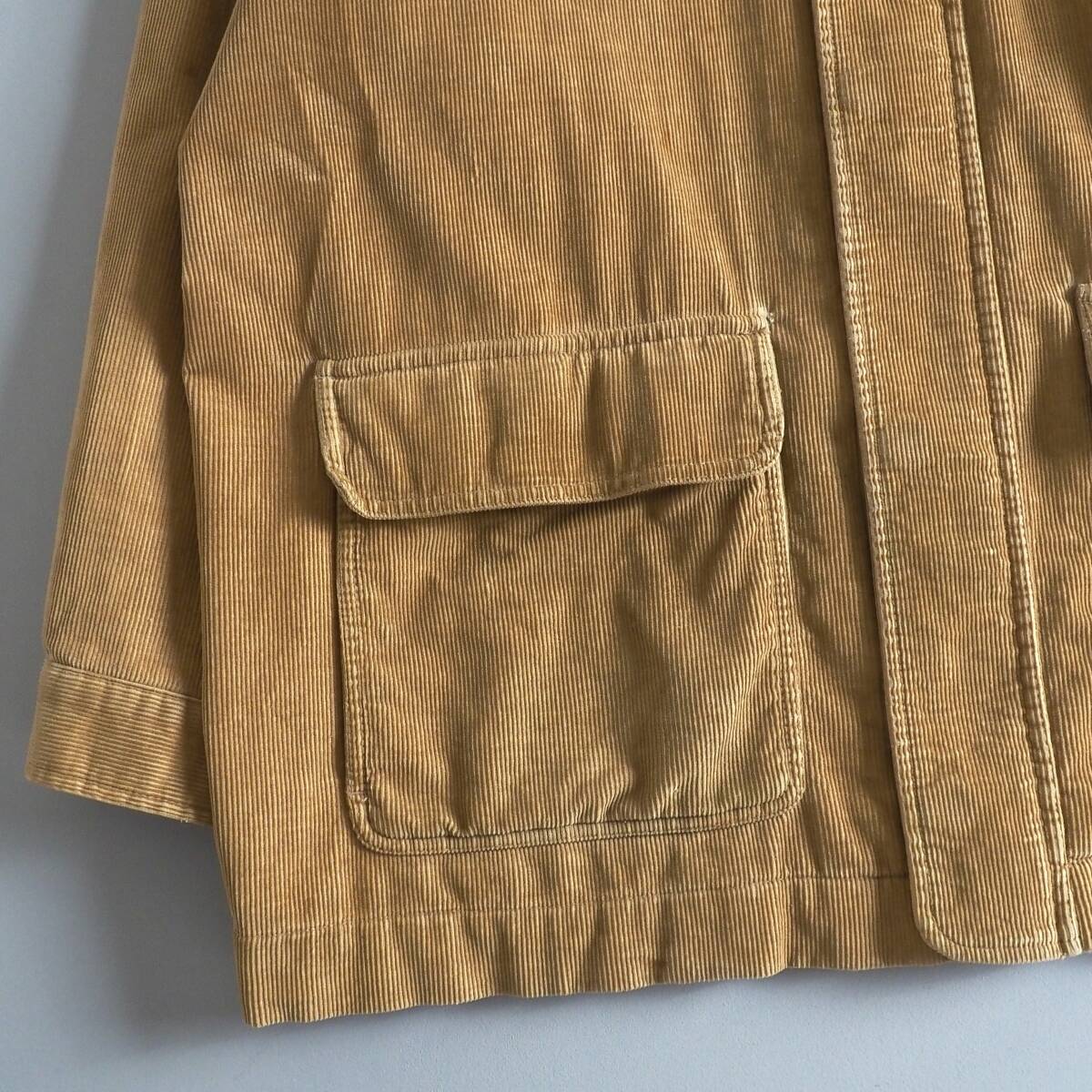 ラルフローレン　カバーオール　ブラック　襟コーデュロイ　裏地チェック柄　美品 ラルフローレン Ralph Lauren カバーオール コーデュロイ 襟