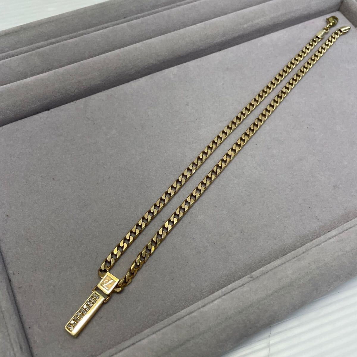 ☆レダシルマ K10☆ネックレス 10金 27.7g ゲルマニウム 喜平 ☆レダシルマ K10☆ネックレス 10金 27.7g ゲルマニウム 喜平