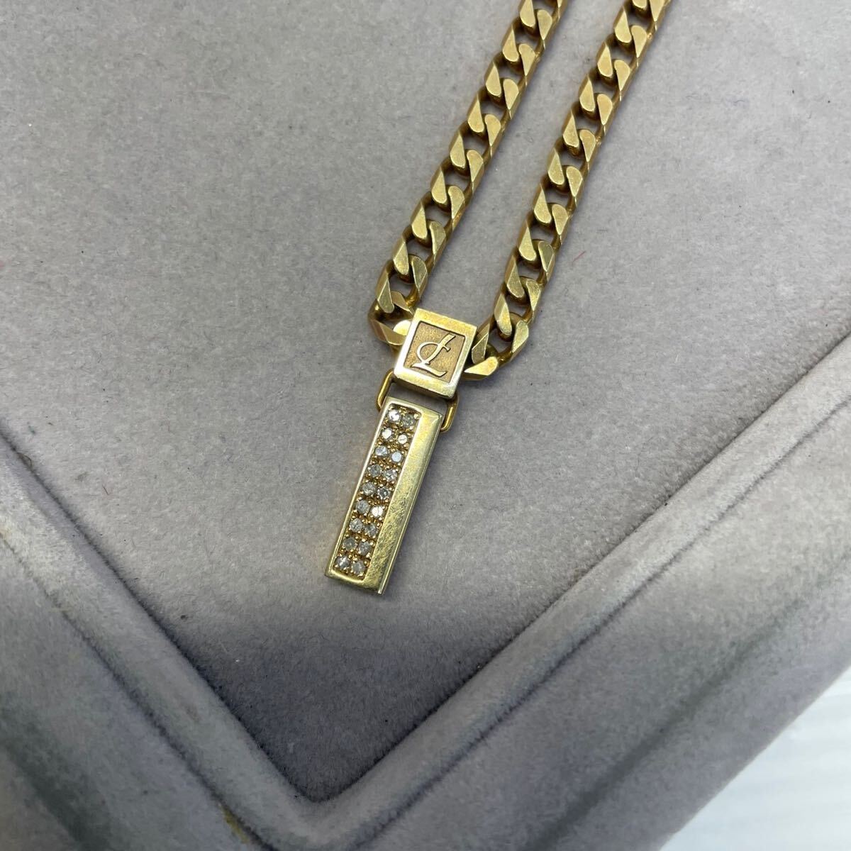 ☆レダシルマ K10☆ネックレス 10金 27.7g ゲルマニウム 喜平 ☆レダシルマ K10☆ネックレス 10金 27.7g ゲルマニウム 喜平