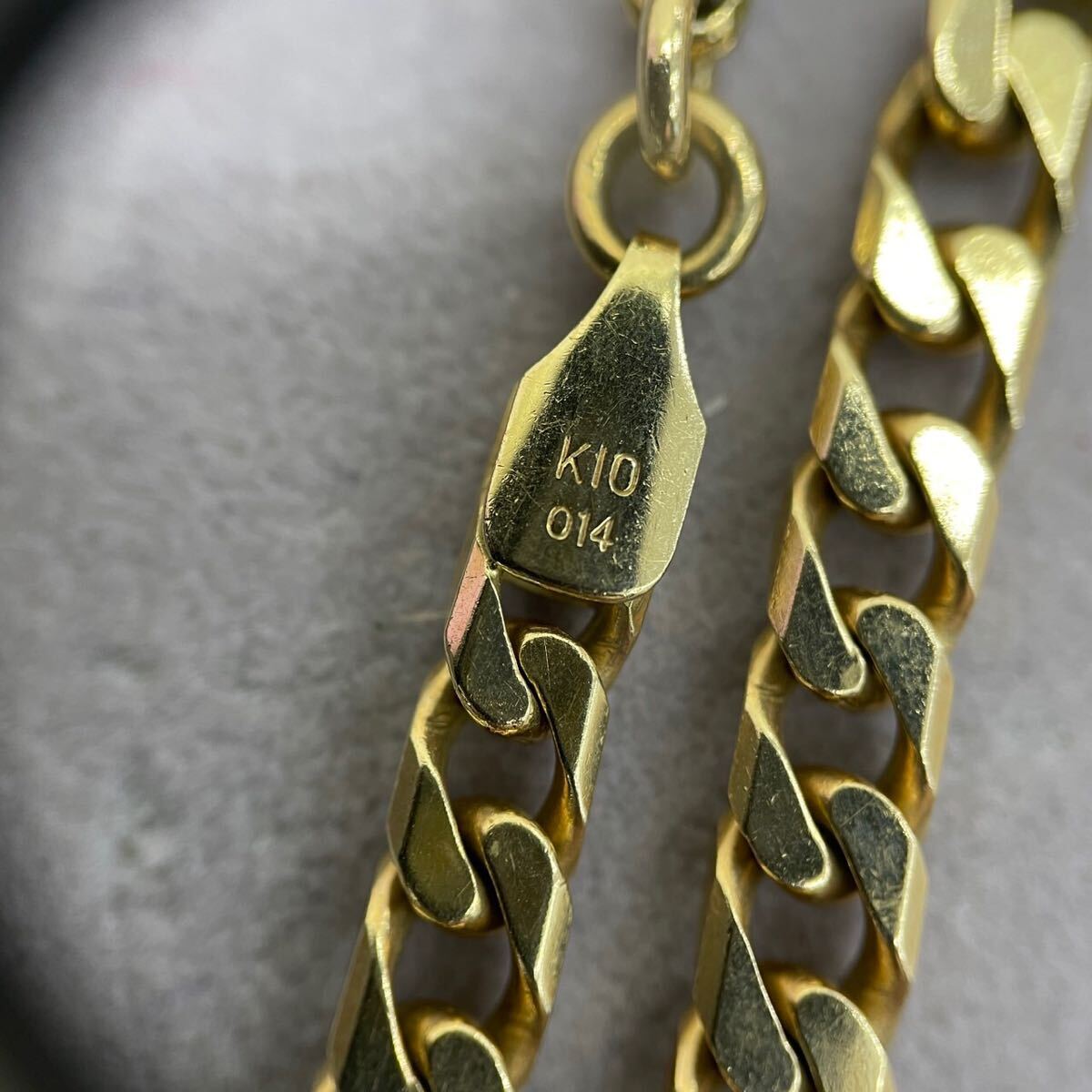 ☆レダシルマ K10☆ネックレス 10金 27.7g ゲルマニウム 喜平 ☆レダシルマ K10☆ネックレス 10金 27.7g ゲルマニウム 喜平