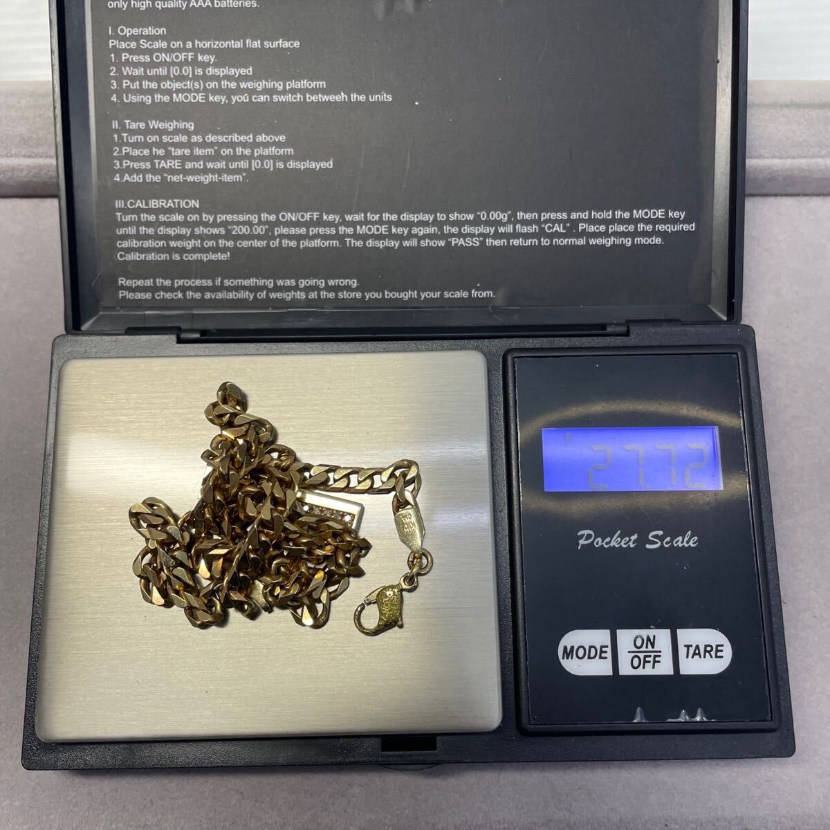 ☆レダシルマ K10☆ネックレス 10金 27.7g ゲルマニウム 喜平 ☆レダシルマ K10☆ネックレス 10金 27.7g ゲルマニウム 喜平