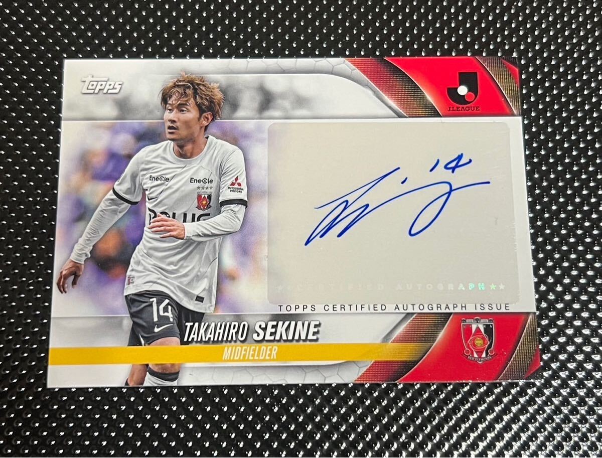 関根貴大 2024 Topps Jリーグ 直筆サイン Auto 浦和レッズ