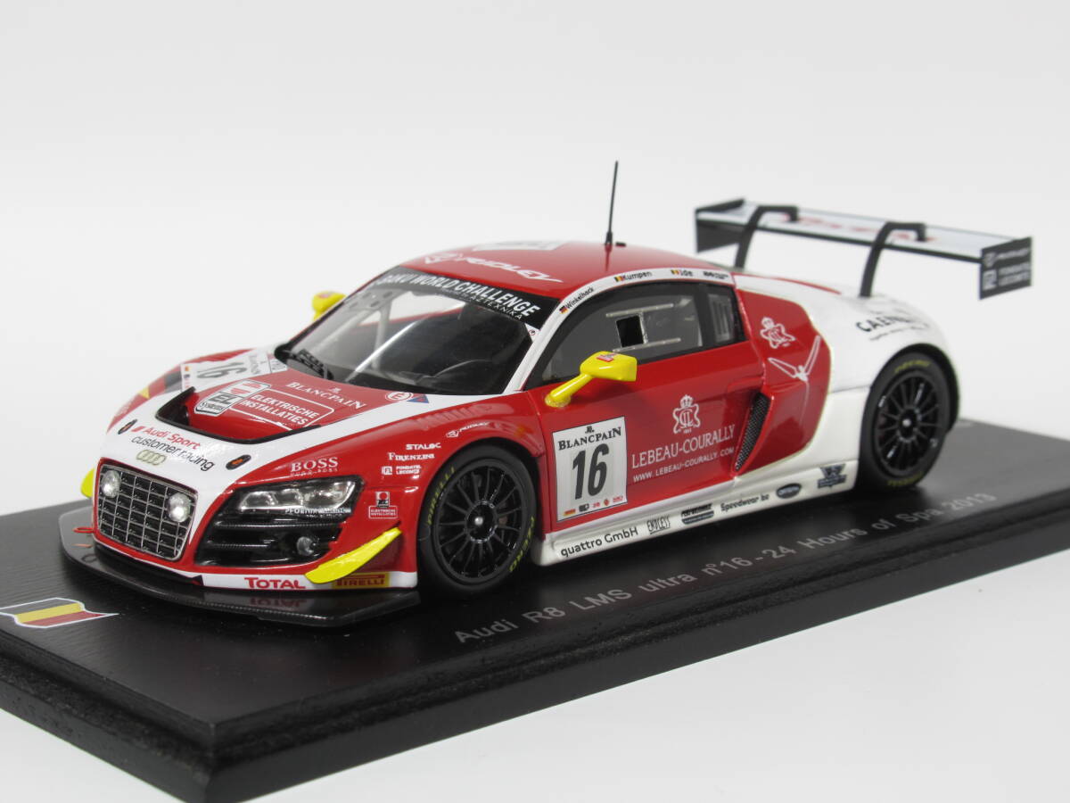 1/43 アウディ R8 LMS ウルトラ #16 スパ24時間 2013