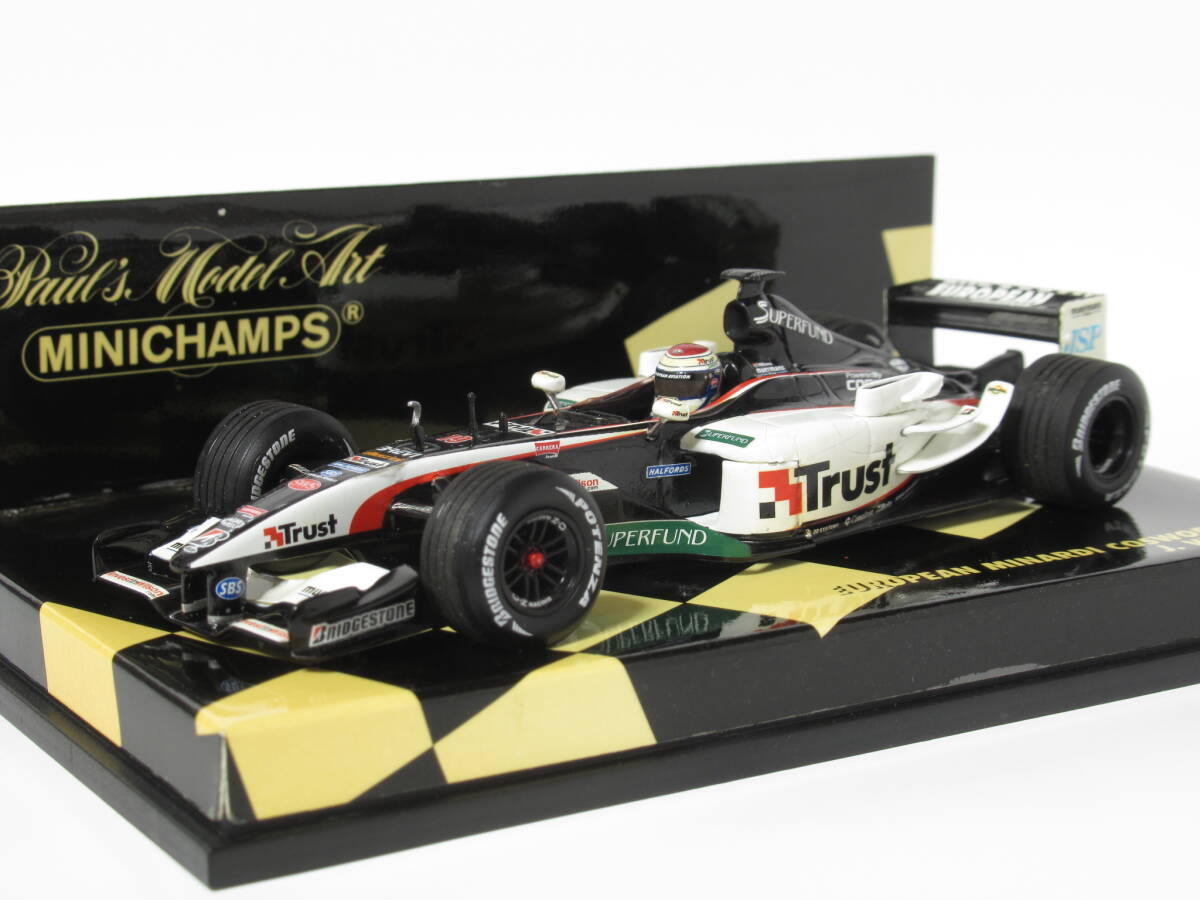 1/43 ヨーロピアン ミナルディ コスワース PS03 J.フェルスタッペン 2003