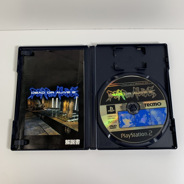 PS2 DEADORALIVE2 【動(dòng)作確認(rèn)済】 【送料一律500円】 【即日発送】 2408-010