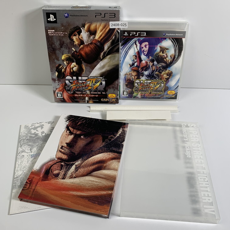PS3 スーパーストリートファイターIVコレクターズ・パッケージ 【動作確認済】 【送料一律500円】 2408-025