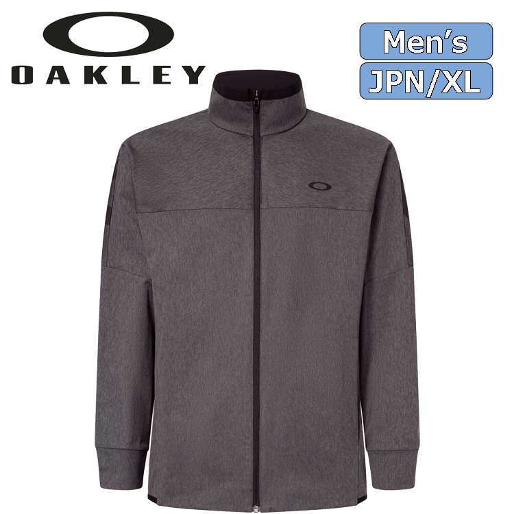 OAKLEY FOA405786 ENHANCE JERSEY JACKET 13.7【オークリー】【ジャージ】【29A/Dark Grey Heather】【JPN/XLサイズ】【Wear】