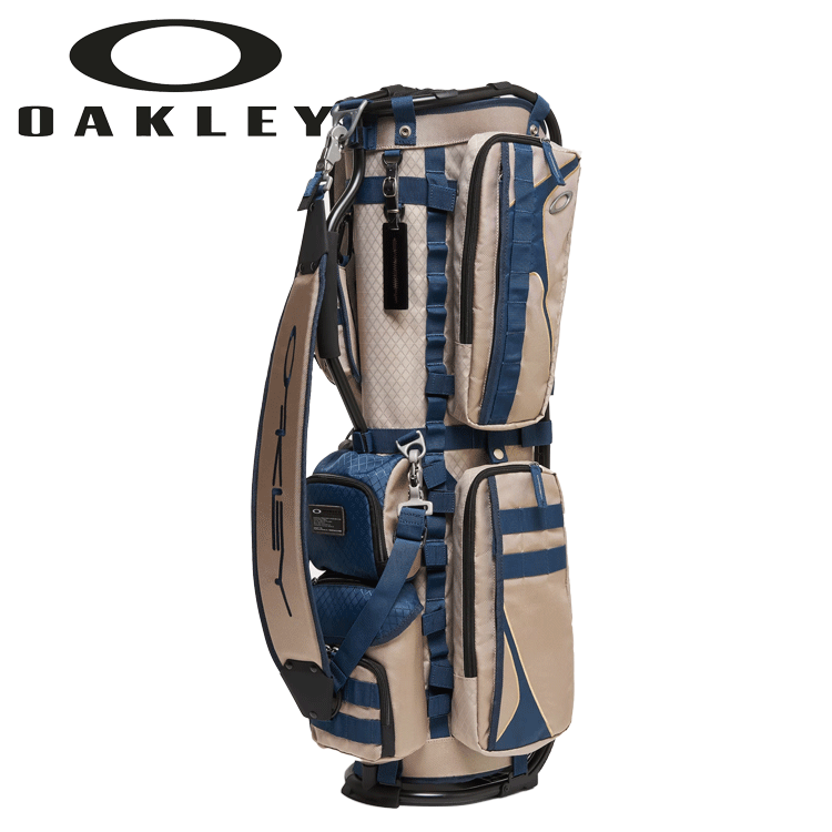 OAKLEY FOS901692 ICON GOLF BAG 24【オークリー】【バッグ】【キャディバッグ】【372/CreamNavy】【CaddyBag】