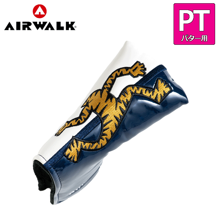 AIRWALK GOLF ピン型 パター用 ヘッドカバー AWPC-01【エアウォーク】【ゴルフ】【PT用】【パターカバー】【ホワイト】【HeadCover】