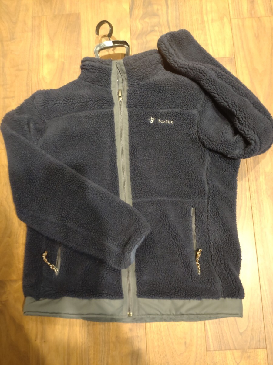 Foxfire フリースジャケット XL ネイビー