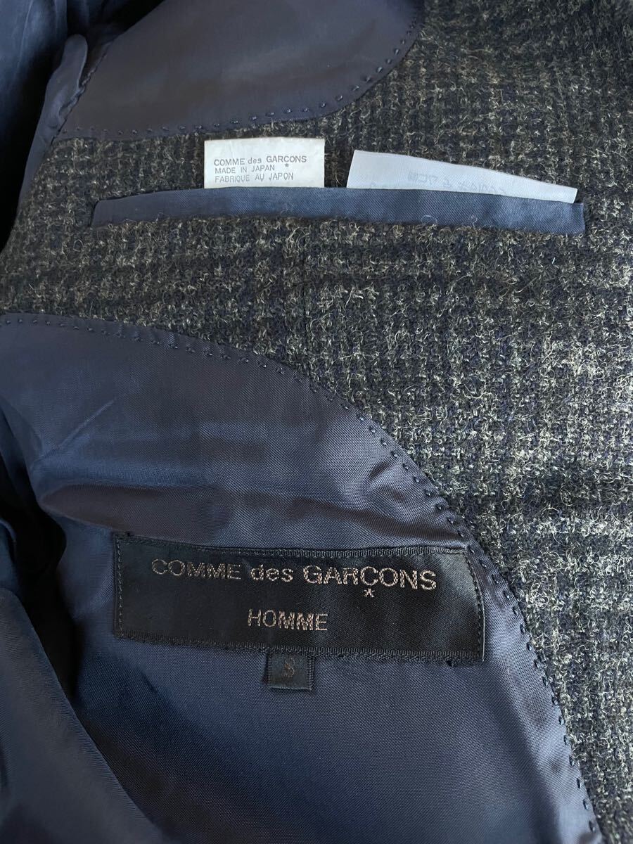希少COMME des GARCONS HOMME コムデギャルソンオム　80s ジャケット　S ウール