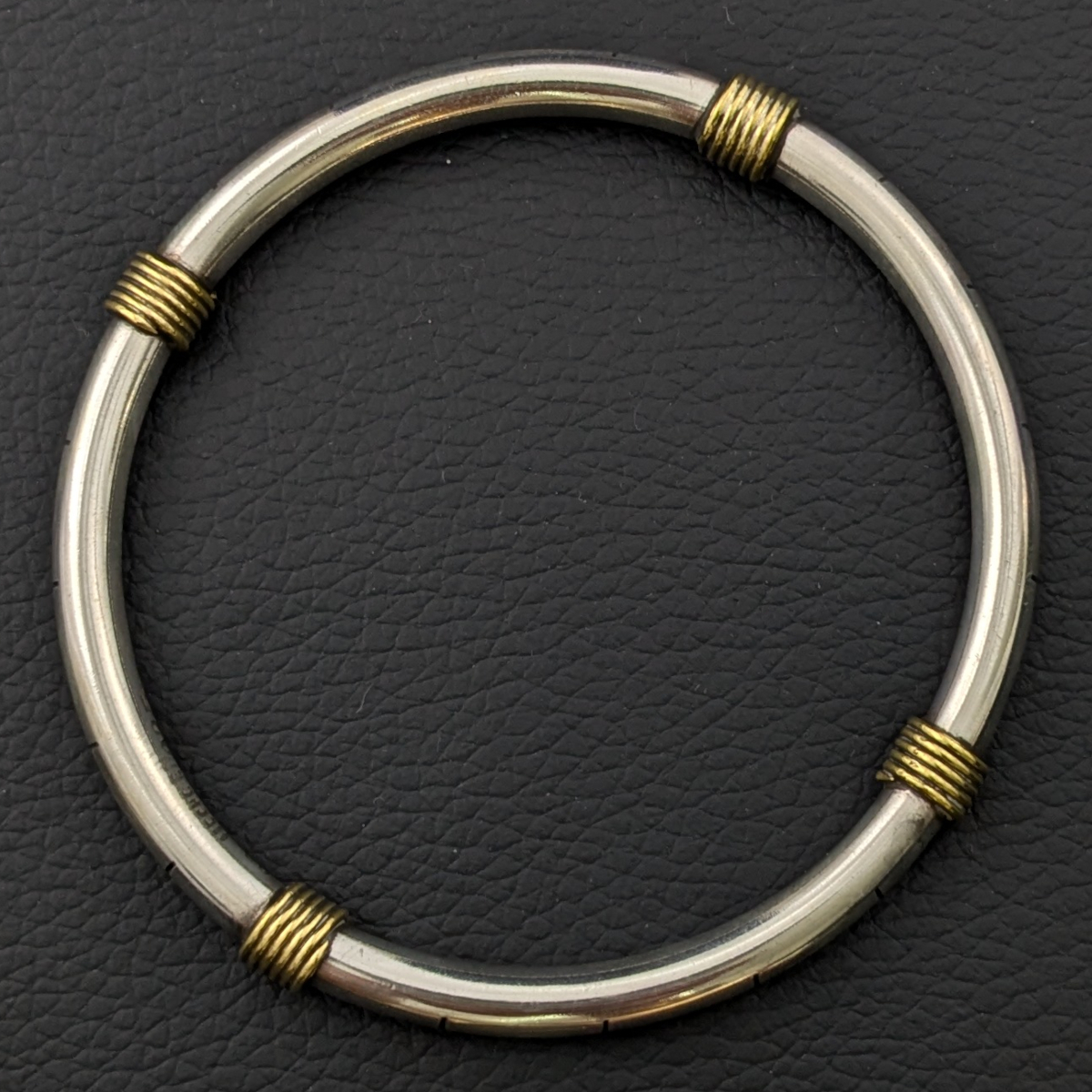 ヴィンテージ メキシカンシルバー925 バングル 22g