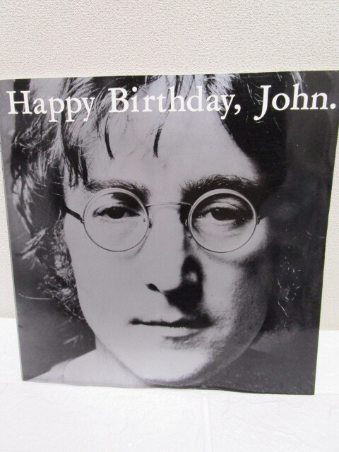 1990年発行 Happy Birthday,John. 写真集（The 50th Anniversary Of John Lennon's Birthビートルズジョンレノンオノヨーコ）