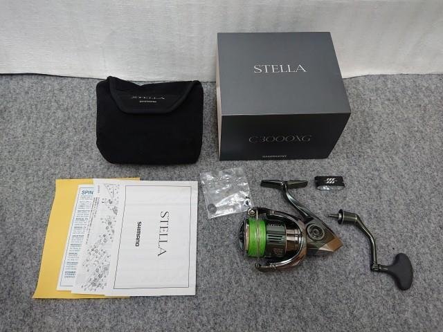 @【中古】 美品！ シマノ 22 ステラ C3000XG スピニングリ－ル STELLA