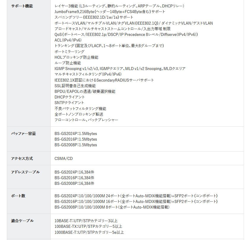 новый товар Buffalo BS-GS2024Pre year 2 Giga Smart переключатель 24 порт черный Business Switch переключатель 