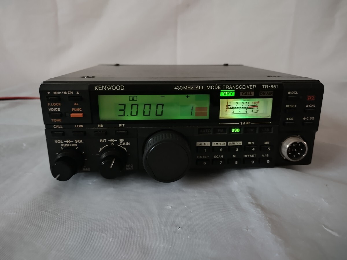 KENWOOD TR−851D(25W) ジャンク (□□KENWOOD TR-851D 430Mhz KENWOOD TR−851D(25W) ジャンク (□□KENWOOD TR-851D 430Mhz