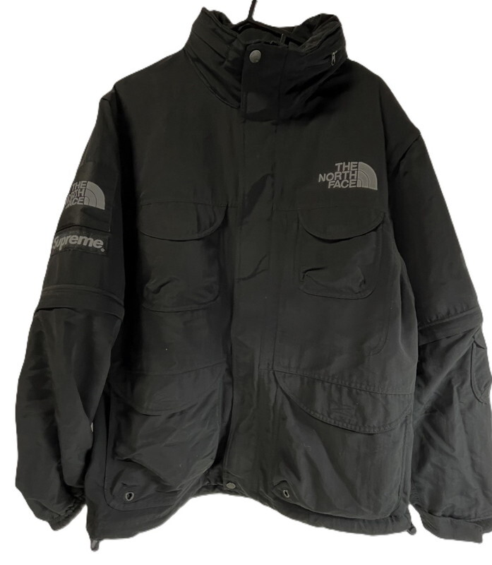 ICH【中古美品】THE NORTH FACE ノースフェイス シュプリーム 22SS トレッキング ジャケット ブラック Mサイズ〈169-250130-SS-01-ICH〉