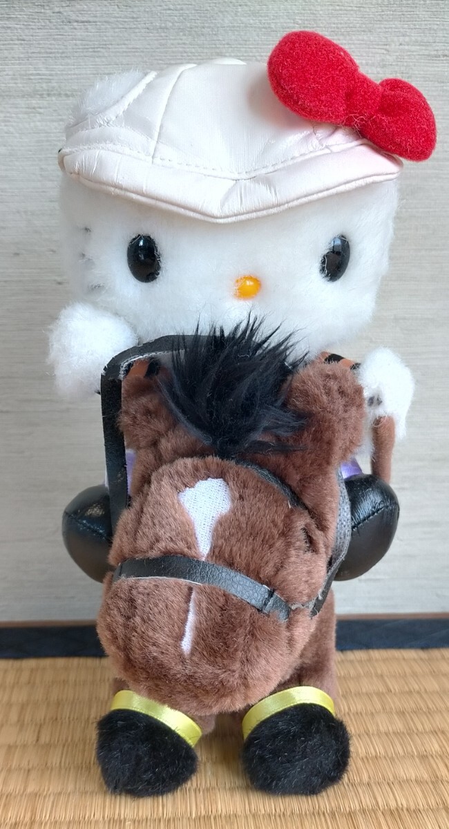 競馬 ぬいぐるみ お馬deキティちゃん キタサンブラック キティ 競馬 ぬいぐるみ お馬deキティちゃん キタサンブラック キティ