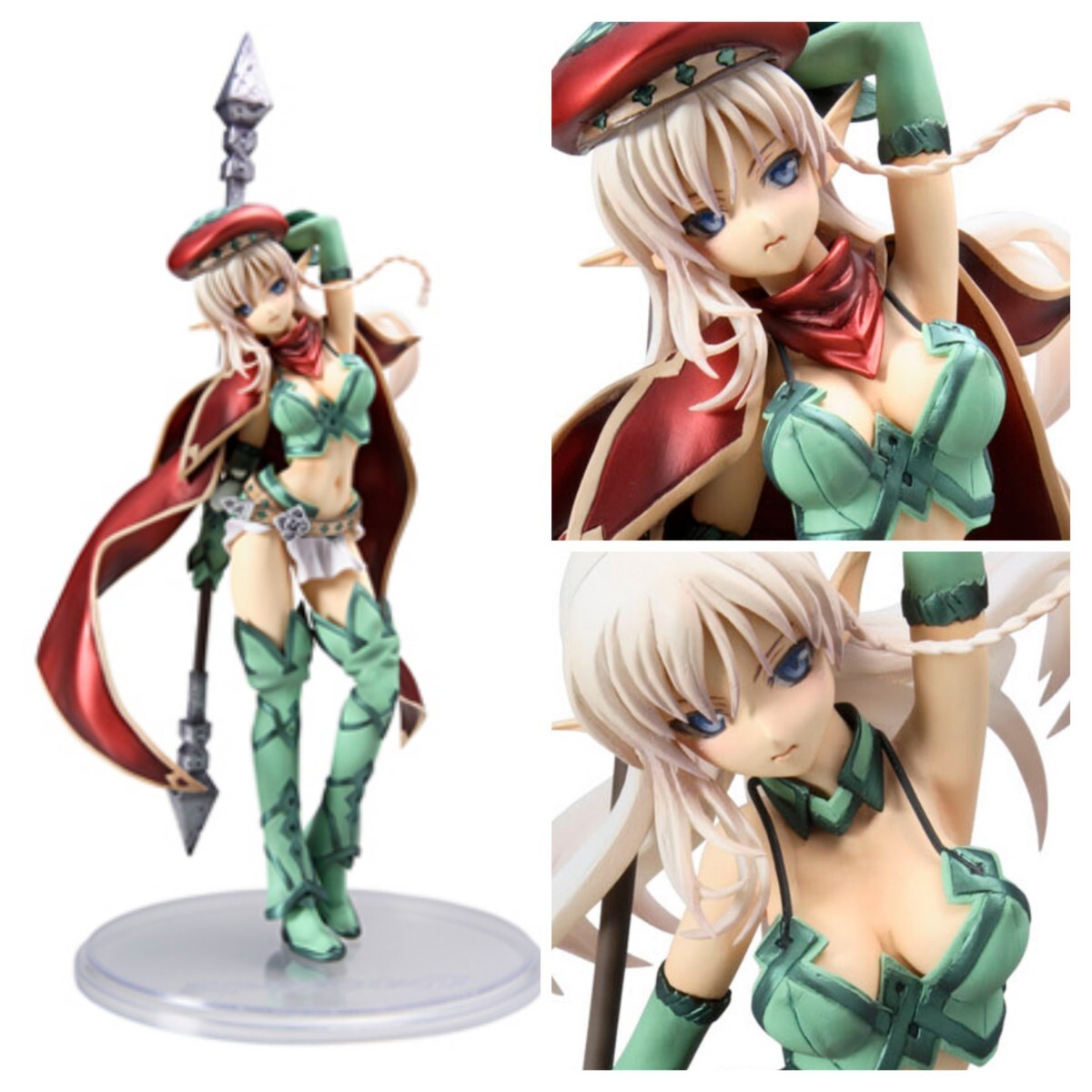新品　未開封　エクセレントモデルCORE クイーンズブレイド　戦闘教官アレイン　メガハウス