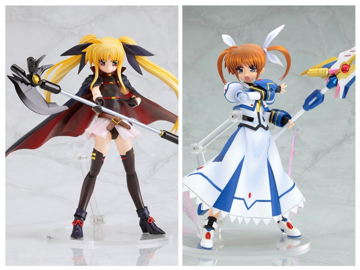 新品　未開封　actsta 魔法少女リリカルなのは　高町なのは　&　フェイト・テスタロッサ　セット　グッドスマイルカンパニー
