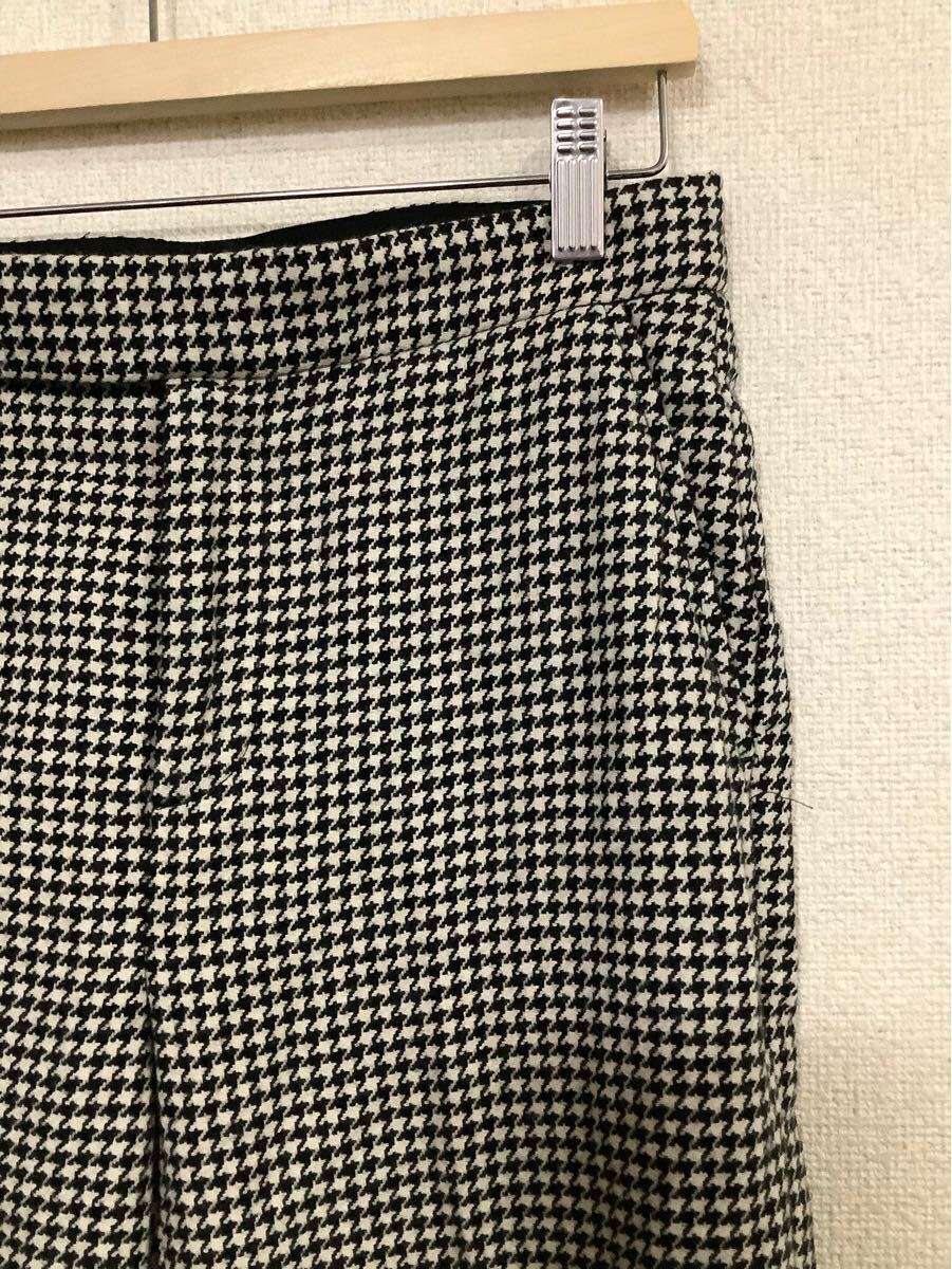 POLO RALPHLAUREN ラルフローレン　千鳥格子　ウールパンツ　テーパード　セレクト　レディース　古著　0