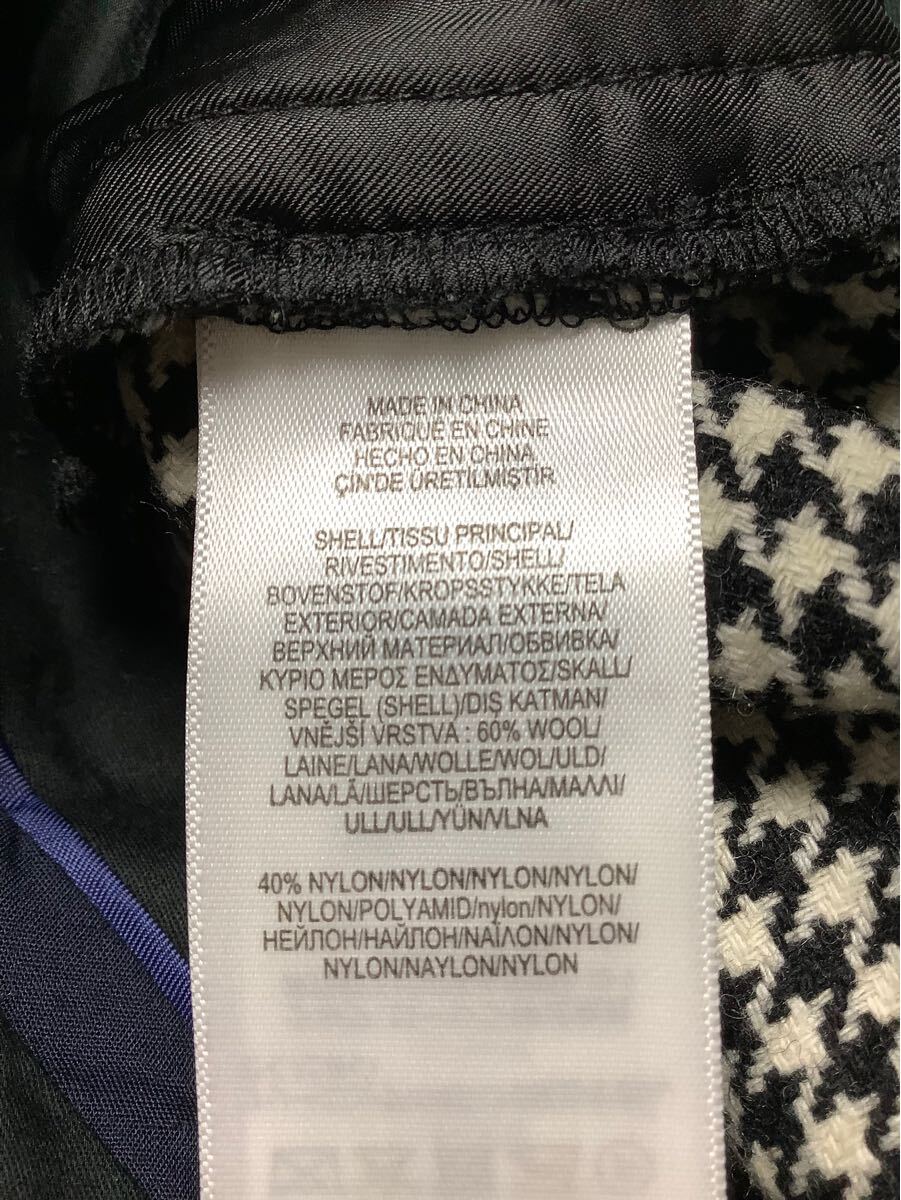 POLO RALPHLAUREN ラルフローレン　千鳥格子　ウールパンツ　テーパード　セレクト　レディース　古著　0