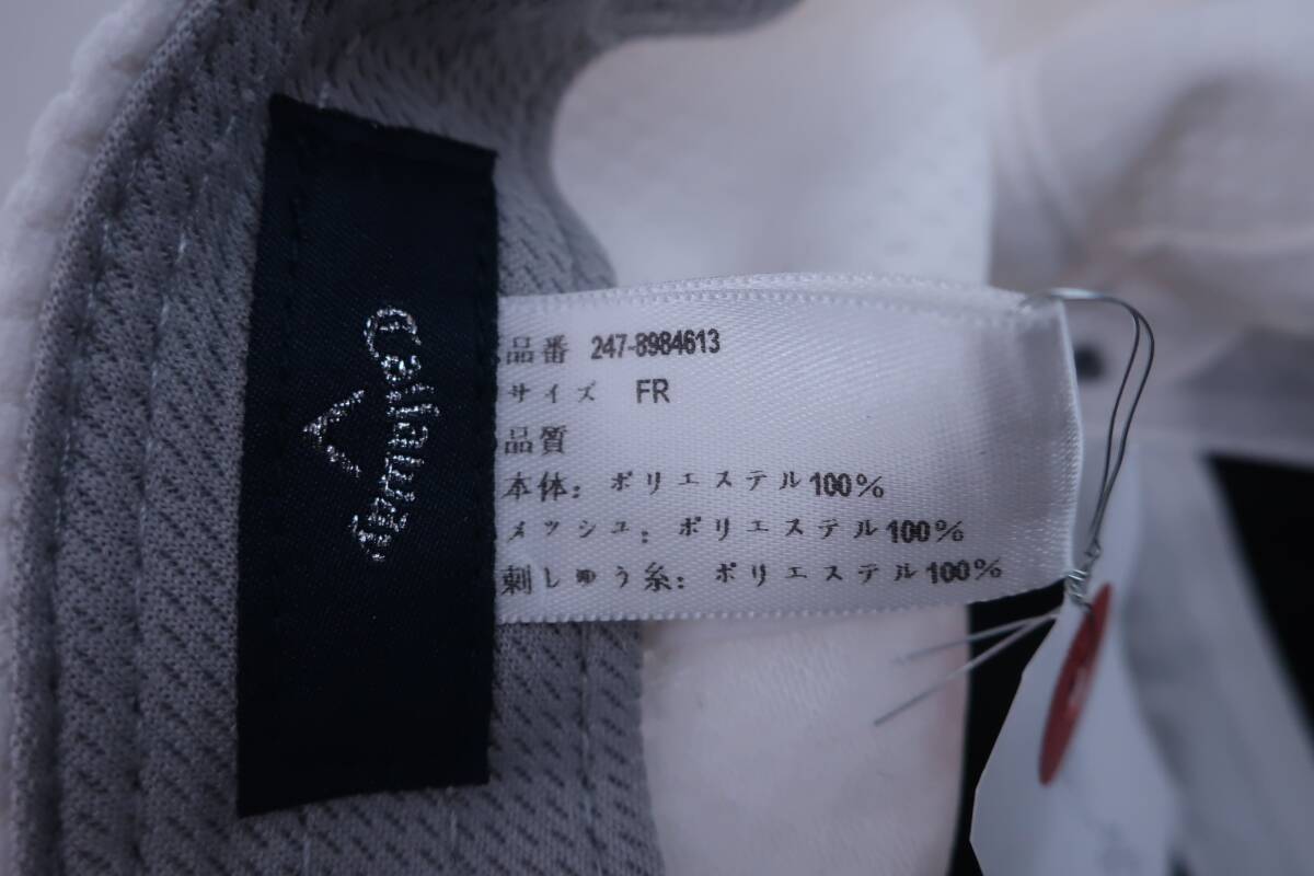Callaway(キャロウェイ) キャップ ネイビー白 メンズ フリーサイズ ゴルフ用品 2411-0819 中古