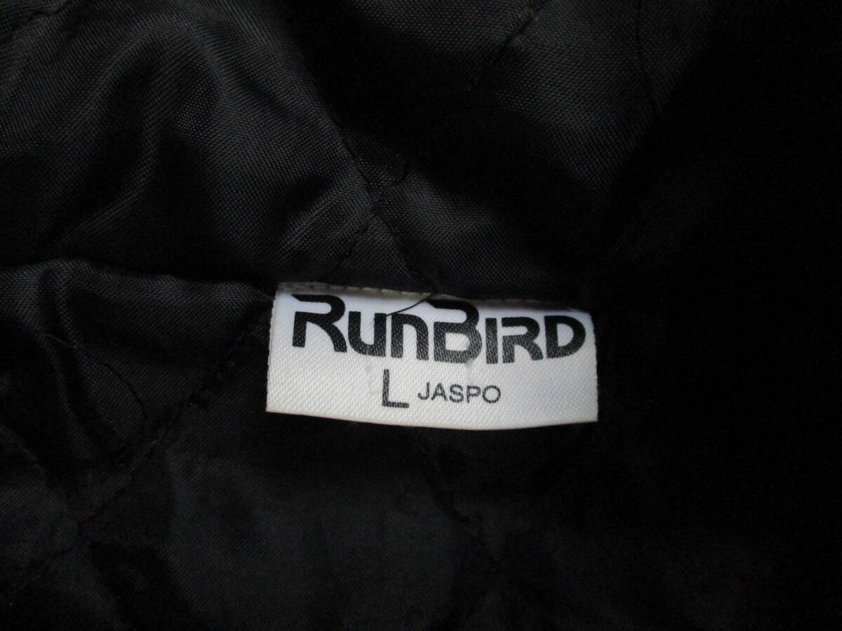 【MIZUNO】　RUNBIRD／超デカ刺繍　　ロゴライン／ベンチ?コート 　美フォルム 　【美品】