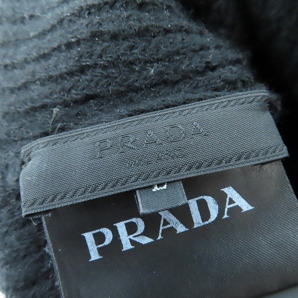 JPタグ】PRADA/プラダ 24SS トライアングルプレート ウール JPタグ】PRADA/プラダ 24SS トライアングルプレート ウール