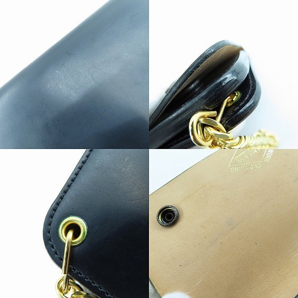 ATLAST&CO TIMEWORN CLOTHING/アットラスト コードバン チェーン ATLAST&CO TIMEWORN CLOTHING/アットラスト コードバン チェーン