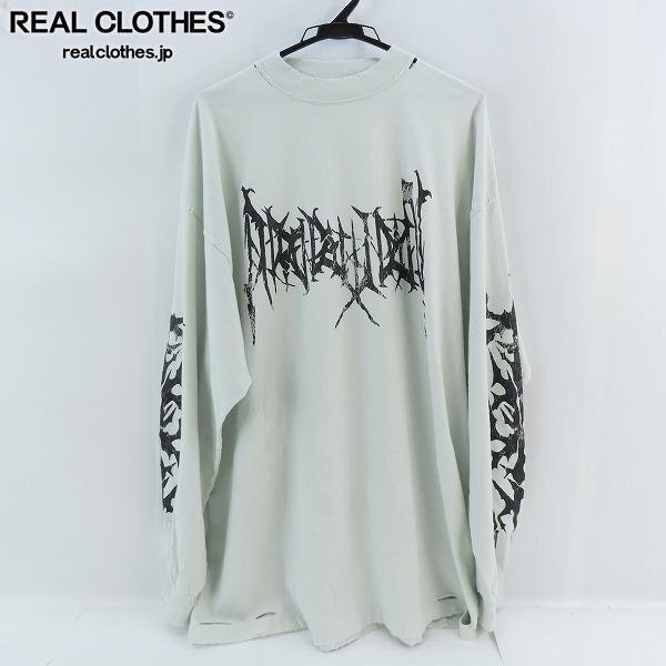 ☆BALENCIAGA/バレンシアガ 24AW L/S LARGE FIT T-SHIRT 長袖T ☆BALENCIAGA/バレンシアガ 24AW L/S LARGE FIT T-SHIRT 長袖T