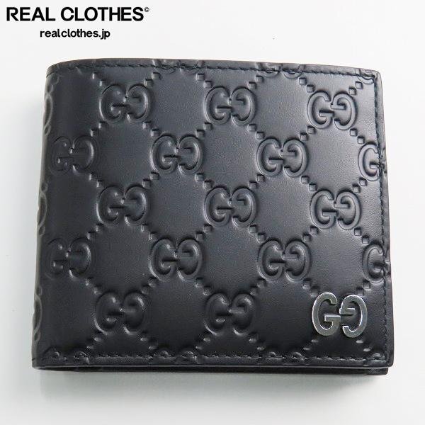【傷みあり】GUCCI 二つ折り財布 GGロゴ Yahoo!オークション - GUCCI/グッチ GGシグネチャーロゴ 二